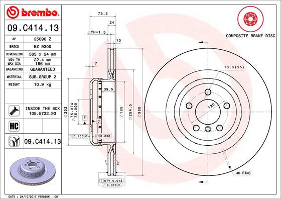 BENDIX 521762 - Kočioni disk www.molydon.hr