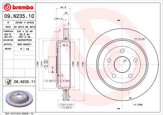 LYNXauto BN-1588 - Kočioni disk www.molydon.hr