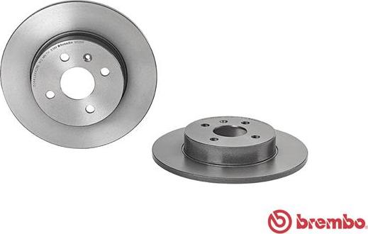 Brembo 08.9826.11 - Kočioni disk www.molydon.hr