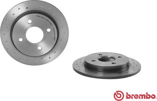 Brembo 08.4931.2X - Kočioni disk www.molydon.hr