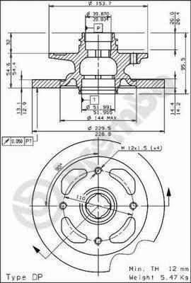 Brembo 08.3064.10 - Kočioni disk www.molydon.hr