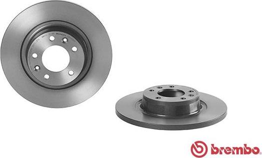 Brembo 08.A456.11 - Kočioni disk www.molydon.hr