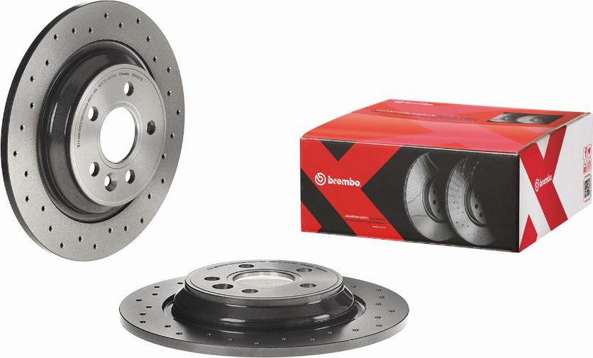 Brembo 08.A537.1X - Kočioni disk www.molydon.hr