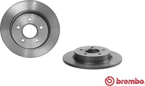 Brembo 08.A725.11 - Kočioni disk www.molydon.hr