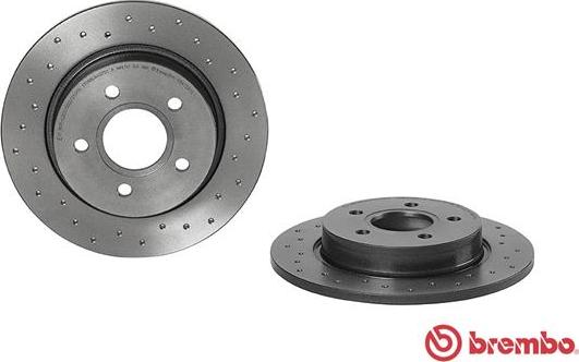 Brembo 08.A725.1X - Kočioni disk www.molydon.hr