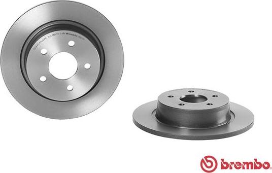 Brembo 08.B601.11 - Kočioni disk www.molydon.hr