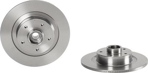 Brembo 08.C742.37 - Kočioni disk www.molydon.hr