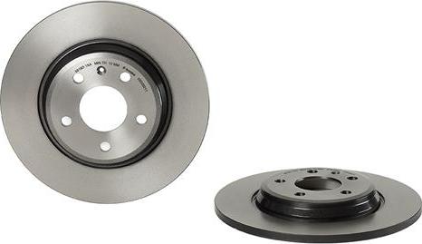 Brembo 08.D060.11 - Kočioni disk www.molydon.hr