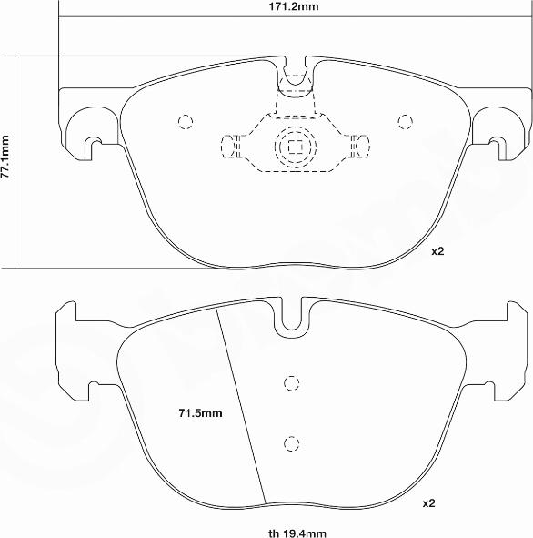 Brembo 07.B314.96 - Komplet Pločica za kocnicu velike snage www.molydon.hr