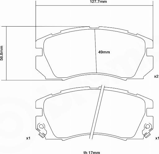 Brembo 07.B314.22 - Komplet Pločica za kocnicu velike snage www.molydon.hr