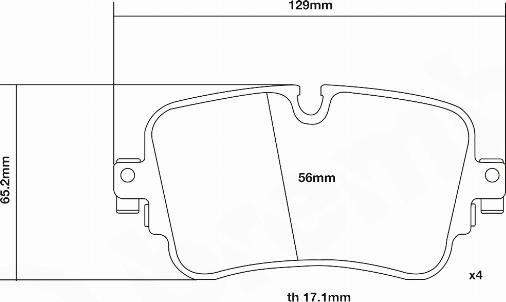 Brembo 07.B315.90 - Komplet Pločica za kocnicu velike snage www.molydon.hr