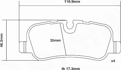 Brembo 07.B315.53 - Komplet Pločica za kocnicu velike snage www.molydon.hr