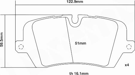 Brembo 07.B315.52 - Komplet Pločica za kocnicu velike snage www.molydon.hr