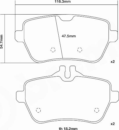 Brembo 07.B315.64 - Komplet Pločica za kocnicu velike snage www.molydon.hr