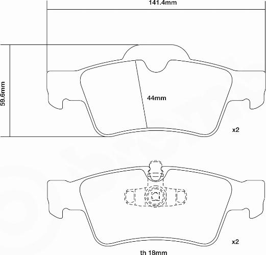 Brembo 07.B315.63 - Komplet Pločica za kocnicu velike snage www.molydon.hr