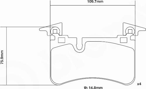 Brembo 07.B315.80 - Komplet Pločica za kocnicu velike snage www.molydon.hr