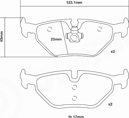 Brembo 07.B315.26 - Komplet Pločica za kocnicu velike snage www.molydon.hr