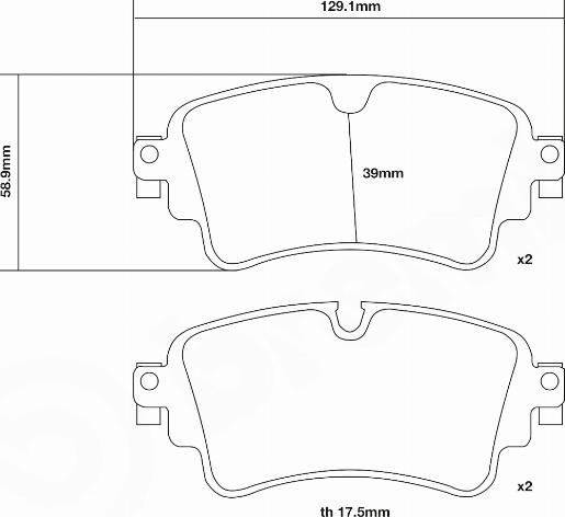 Brembo 07.B315.74 - Komplet Pločica za kocnicu velike snage www.molydon.hr