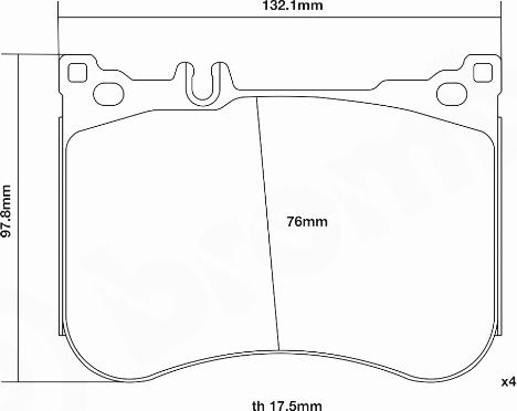 Brembo 07.D435.18 - Komplet Pločica za kocnicu velike snage www.molydon.hr