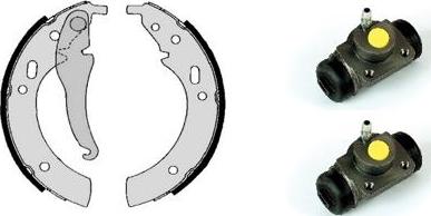 Brembo H 06 001 - Komplet kočnica, bubanj kočnice www.molydon.hr