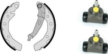 Brembo H 15 001 - Komplet kočnica, bubanj kočnice www.molydon.hr