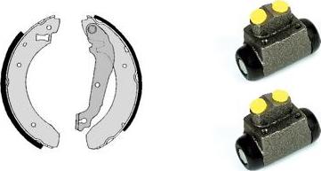 Brembo H 24 012 - Komplet kočnica, bubanj kočnice www.molydon.hr