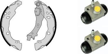 Brembo H 23 054 - Komplet kočnica, bubanj kočnice www.molydon.hr