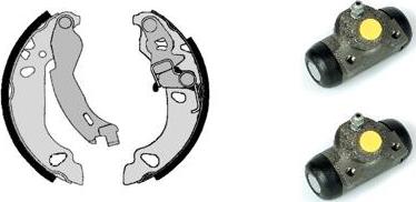 Brembo H 23 052 - Komplet kočnica, bubanj kočnice www.molydon.hr