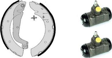 Brembo H 23 016 - Komplet kočnica, bubanj kočnice www.molydon.hr