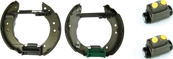 Brembo K 24 016 - Komplet kočnica, bubanj kočnice www.molydon.hr