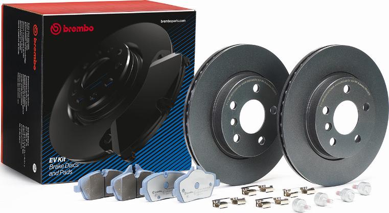 Brembo KT 08 011 - Komplet kočnica, disk-kočnica www.molydon.hr