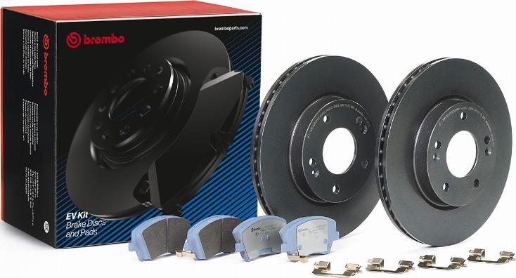 Brembo KT 08 013 - Komplet kočnica, disk-kočnica www.molydon.hr