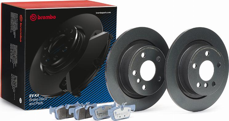 Brembo KT 08 012 - Komplet kočnica, disk-kočnica www.molydon.hr