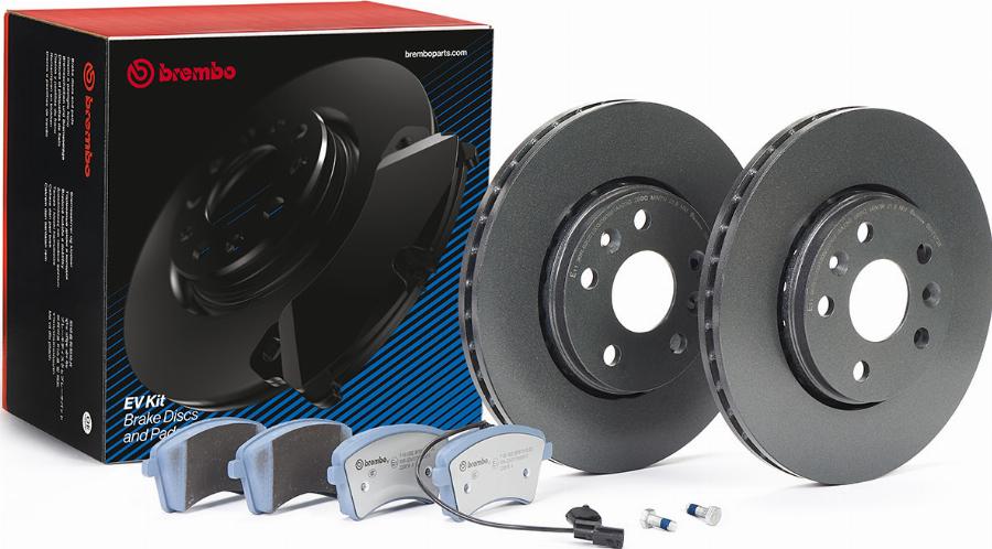 Brembo KT 08 034 - Komplet kočnica, disk-kočnica www.molydon.hr