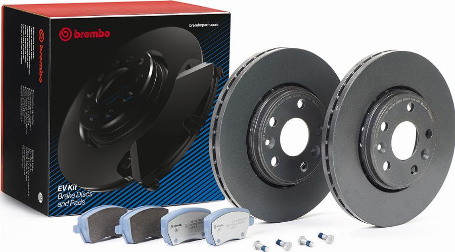 Brembo KT 08 035 - Komplet kočnica, disk-kočnica www.molydon.hr