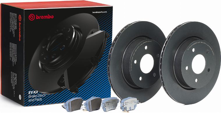 Brembo KT 08 030 - Komplet kočnica, disk-kočnica www.molydon.hr