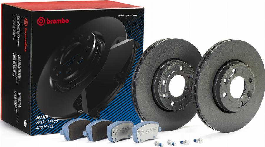 Brembo KT 08 031 - Komplet kočnica, disk-kočnica www.molydon.hr