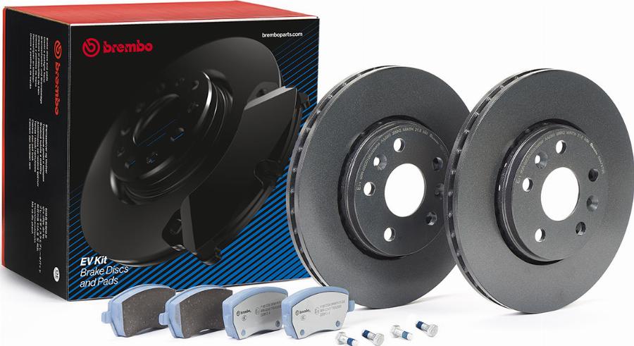 Brembo KT 08 032 - Komplet kočnica, disk-kočnica www.molydon.hr