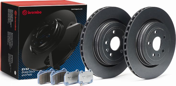 Brembo KT 08 023 - Komplet kočnica, disk-kočnica www.molydon.hr