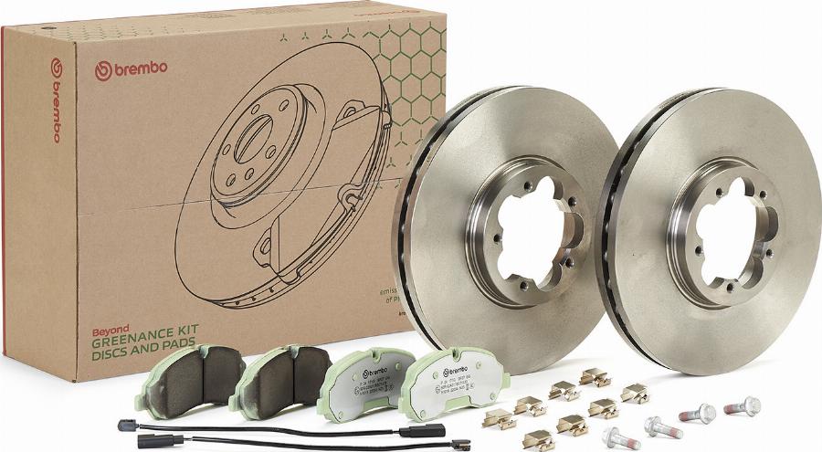 Brembo KT 10 059 - Komplet kočnica, disk-kočnica www.molydon.hr