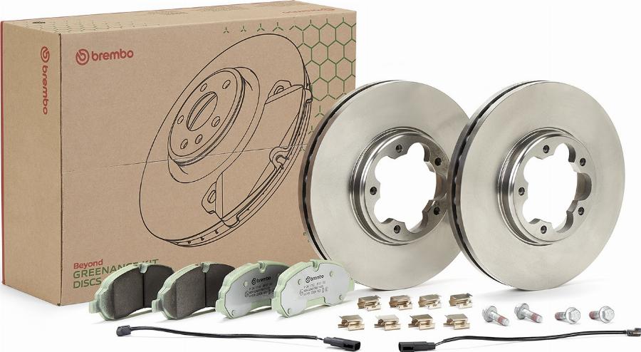 Brembo KT 10 062 - Komplet kočnica, disk-kočnica www.molydon.hr