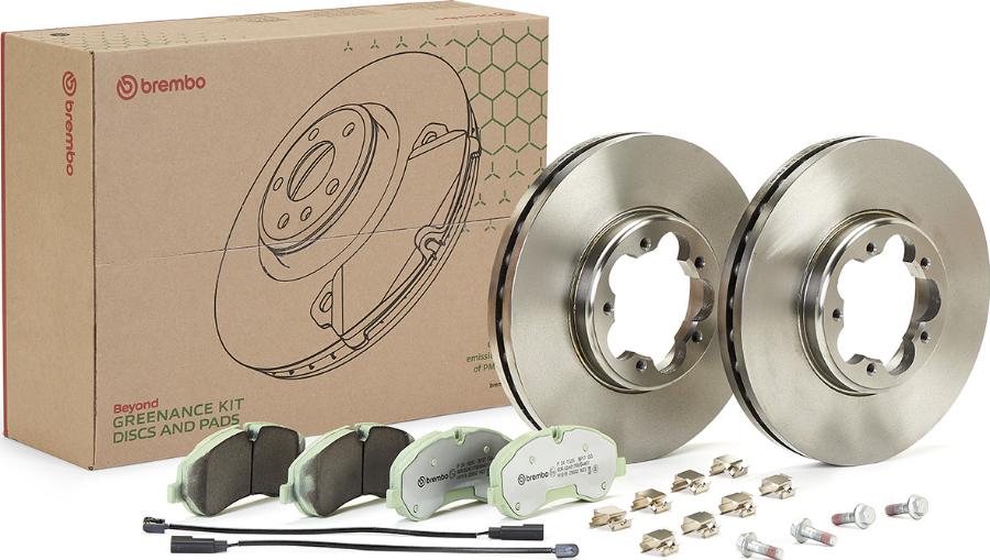 Brembo KT 10 010 - Komplet kočnica, disk-kočnica www.molydon.hr