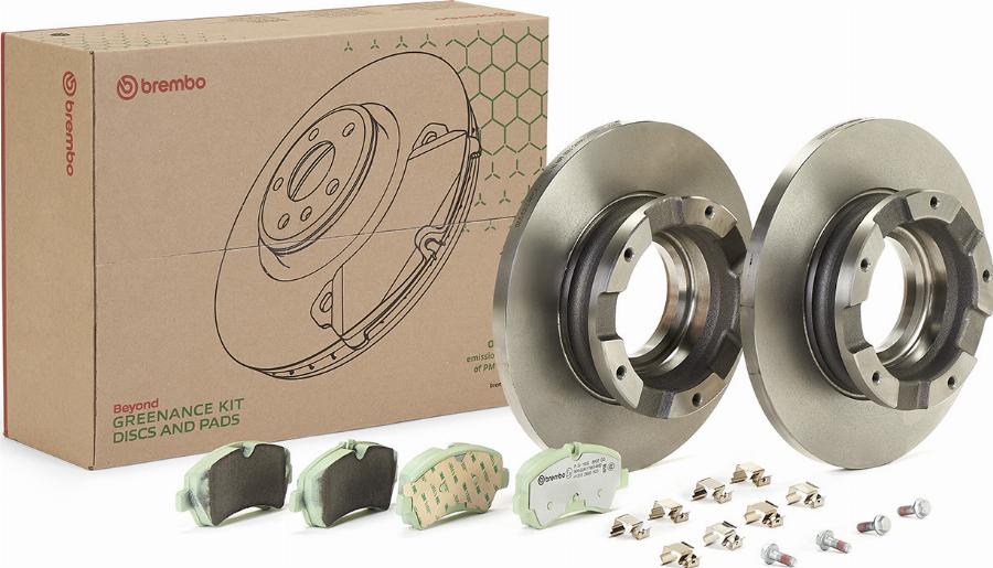 Brembo KT 10 013 - Komplet kočnica, disk-kočnica www.molydon.hr