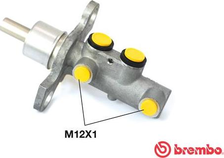 Brembo M 23 002 - Glavni kočioni cilindar www.molydon.hr