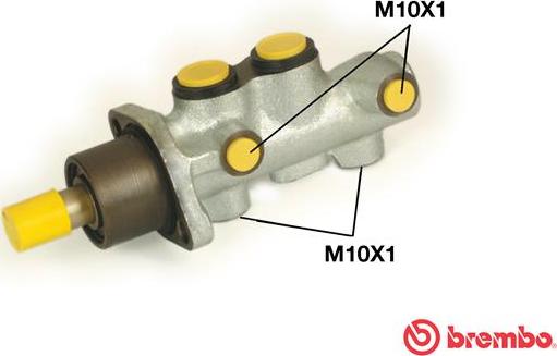 Brembo M 23 025 - Glavni kočioni cilindar www.molydon.hr