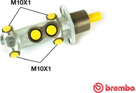 Brembo M 23 027 - Glavni kočioni cilindar www.molydon.hr