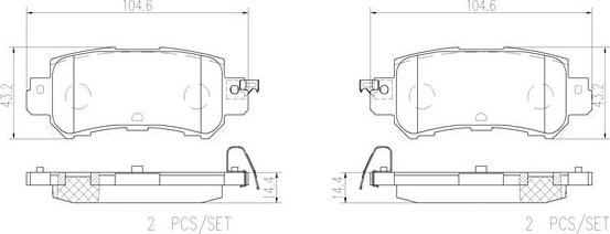 Brembo P49047N - Komplet Pločica, disk-kočnica www.molydon.hr