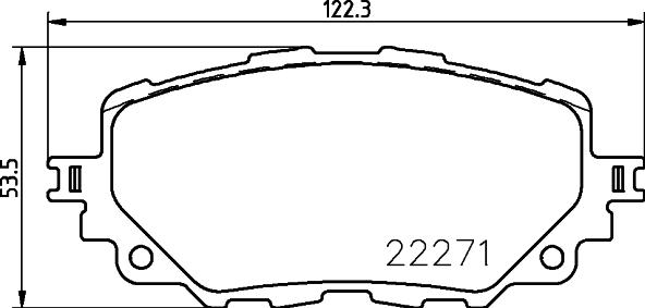 Brembo P 49 054 - Komplet Pločica, disk-kočnica www.molydon.hr