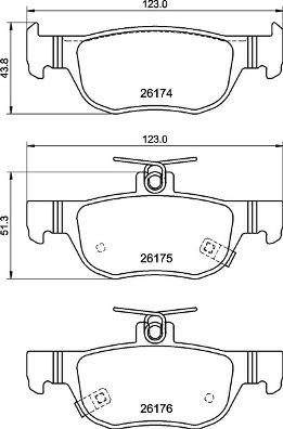 Brembo P 49 064 - Komplet Pločica, disk-kočnica www.molydon.hr