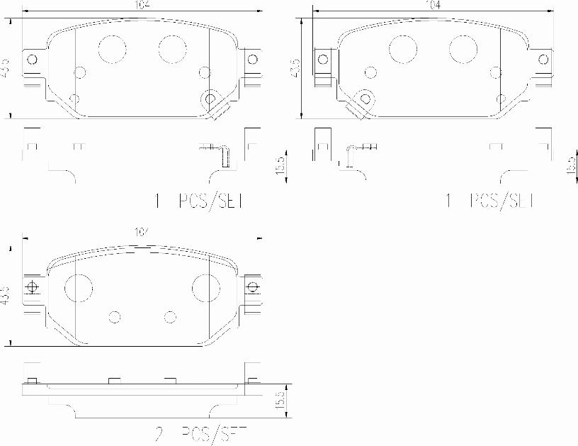 Brembo P49063N - Komplet Pločica, disk-kočnica www.molydon.hr